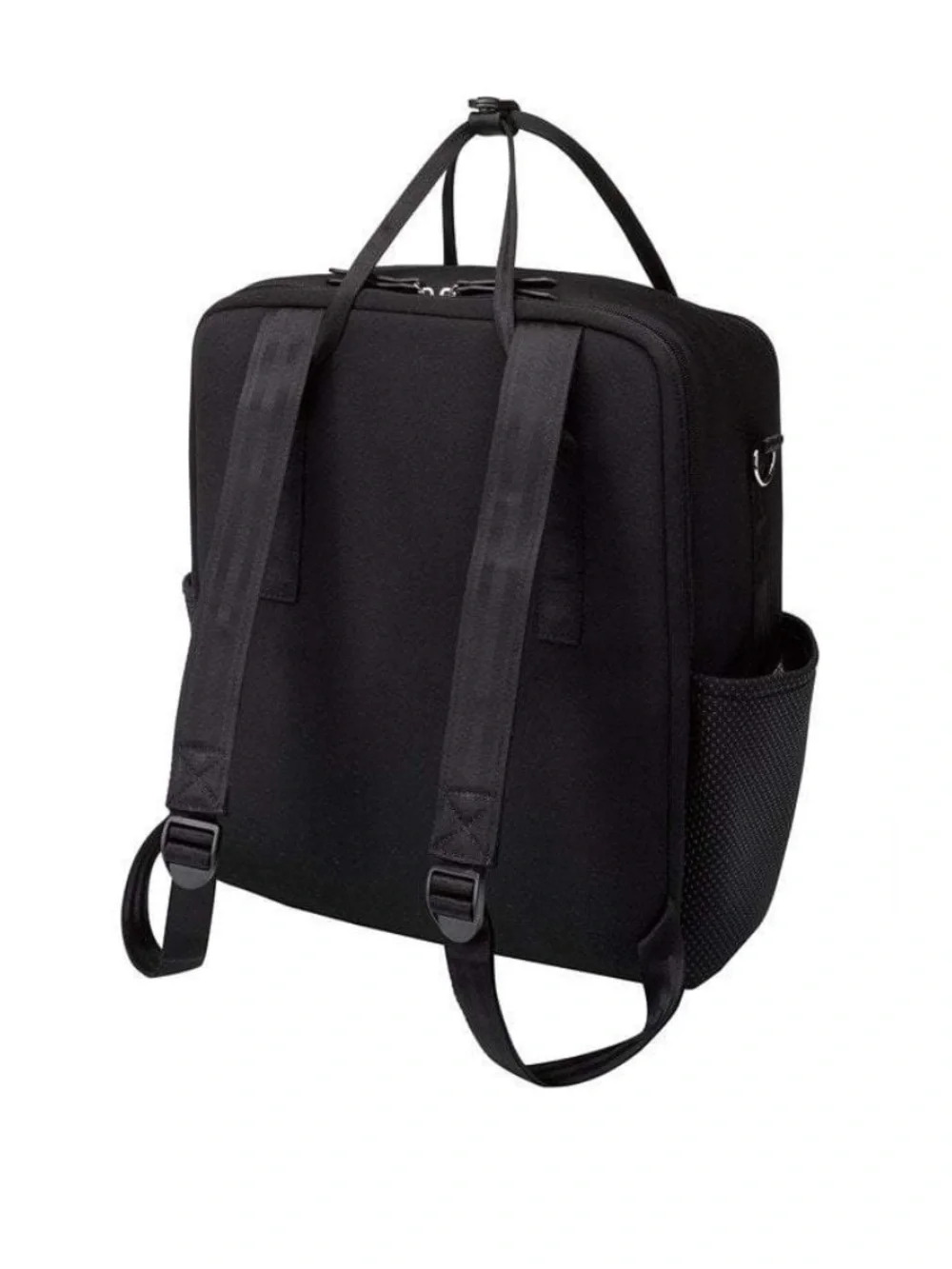 NWOT Petunia Pickle Bottom Inter-Mix Backpack Diaper Bag Black Neoprene